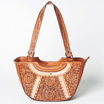 American Darling Tote Hand Tooled Genuine Leather Women Bag Western Handbag Purse
